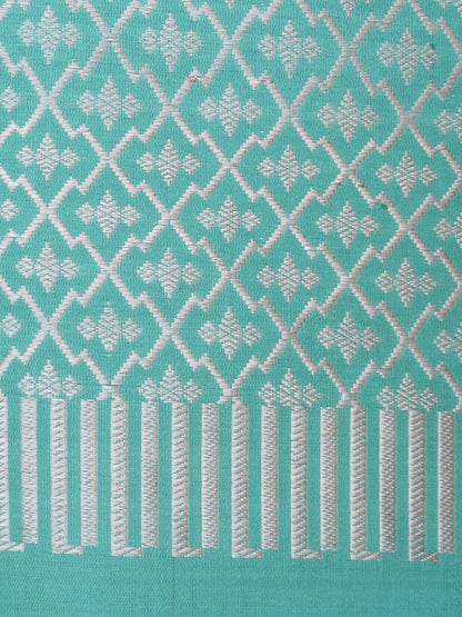 Handwoven Pure Katan Satin Silk Tanchoi Banarasi Saree