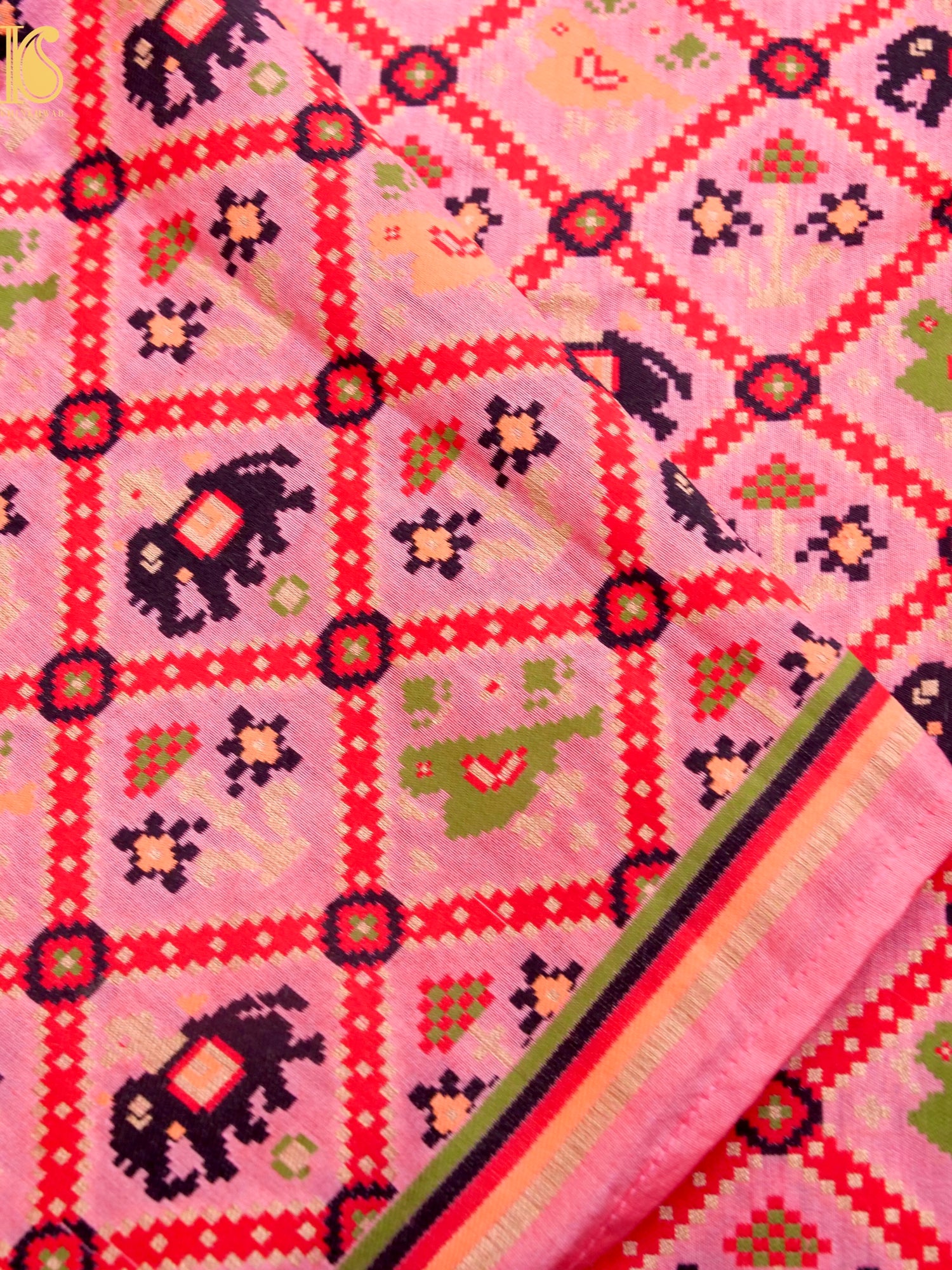 Pure Chiniya Silk Banarasi Woven Stole