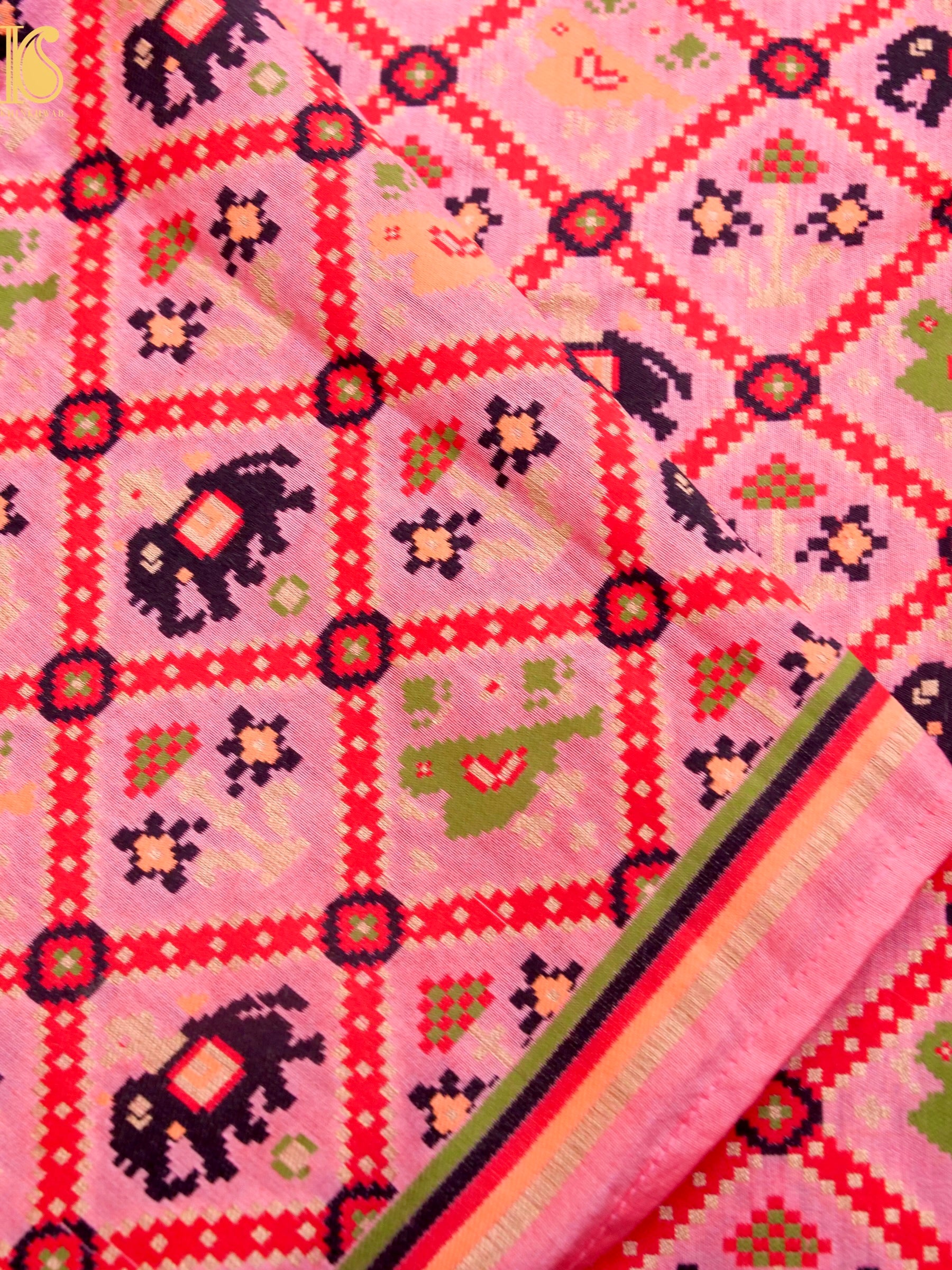 Pure Chiniya Silk Banarasi Woven Stole