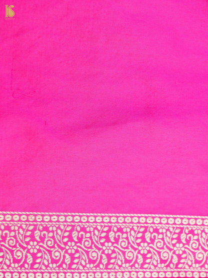 Handwoven Katan Silk Banarasi Shikargah Saree