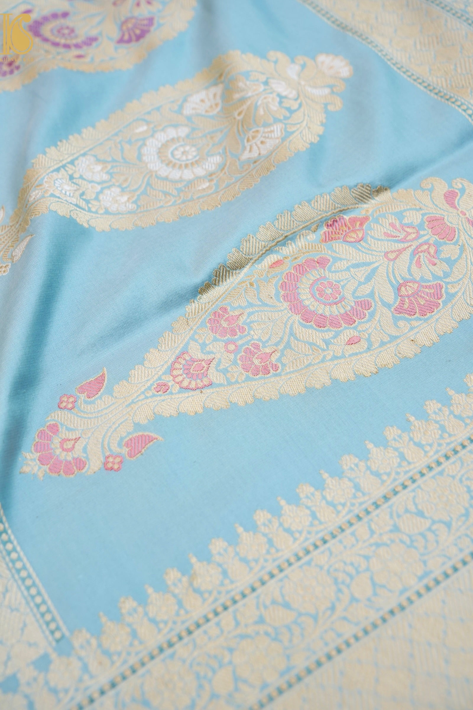 Handloom Banarasi Pure Katan Silk Kadwa Saree