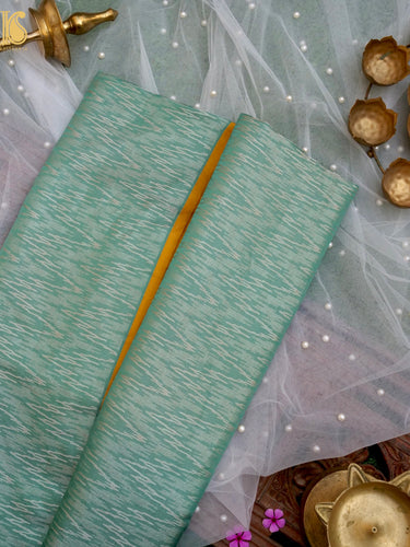 Handloom Banarasi Katan Silk Zari Tanchoi Saree