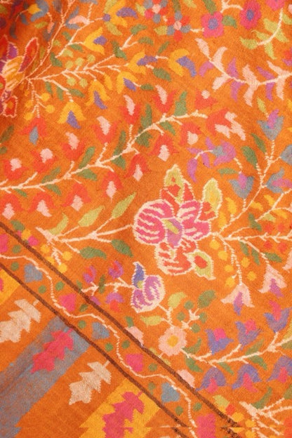 Pure Pashmina Handwoven Kani Kashmir Shawl