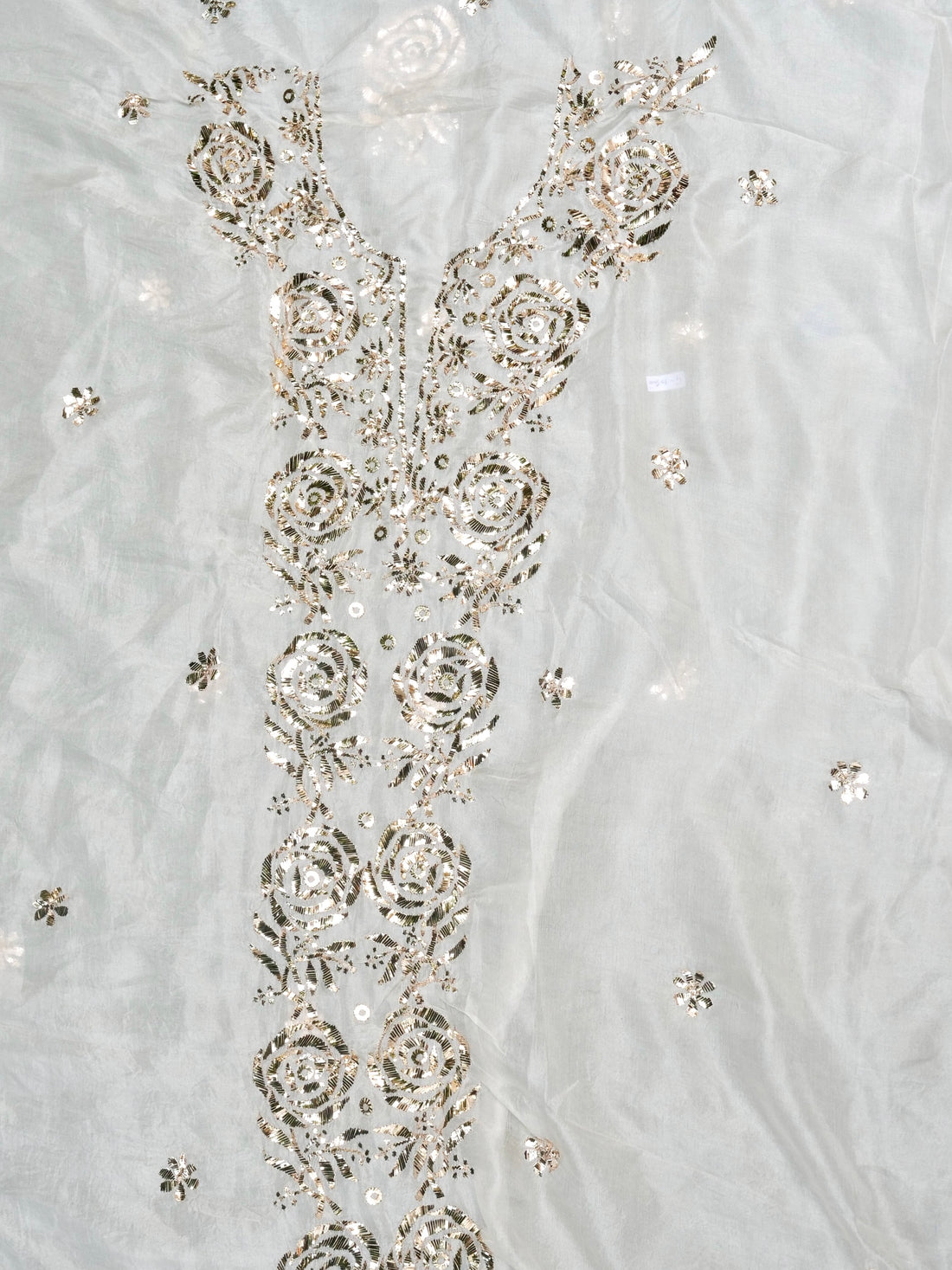 Pure Silk Suit Set with Mukaish Work