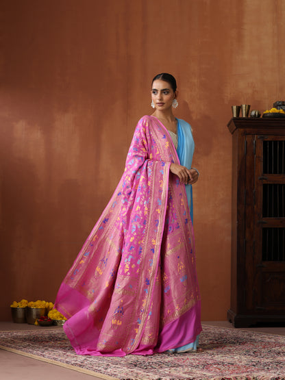 Georgette Shikargah Banarasi Dupatta