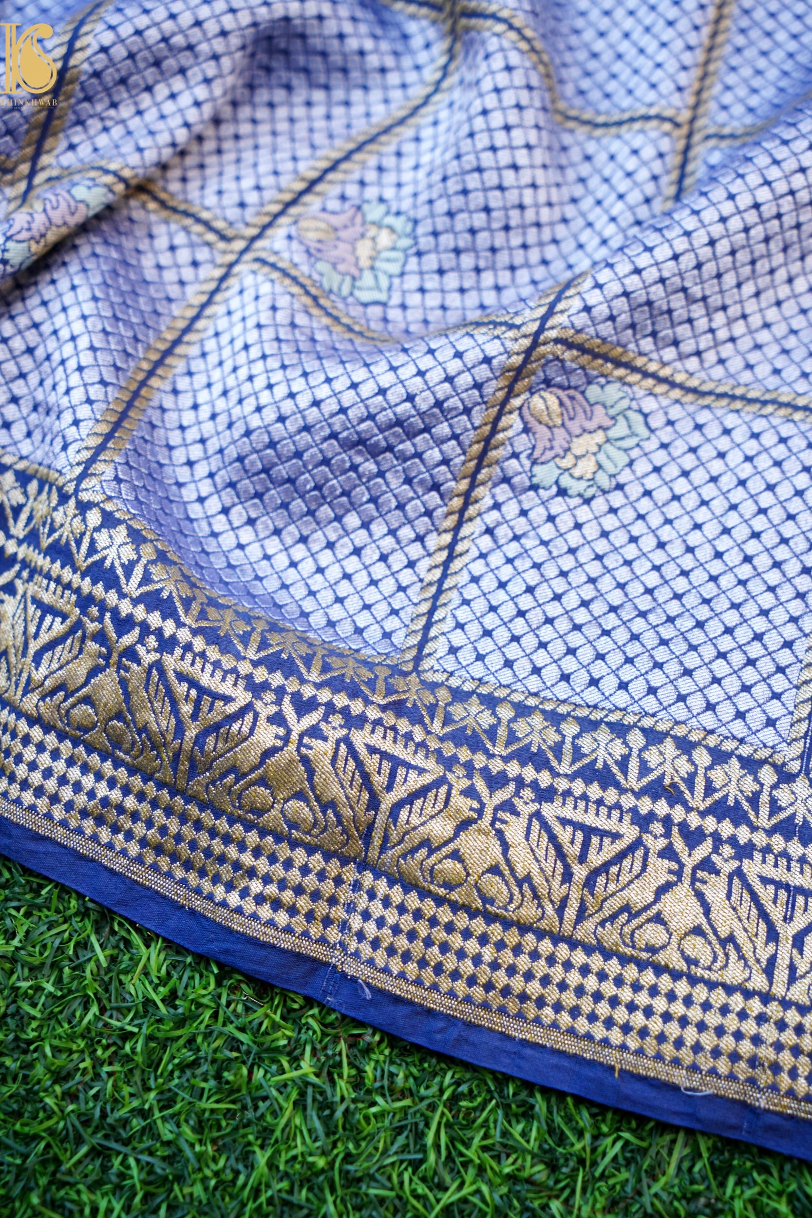 Moonga Silk Square Banarasi Dupatta