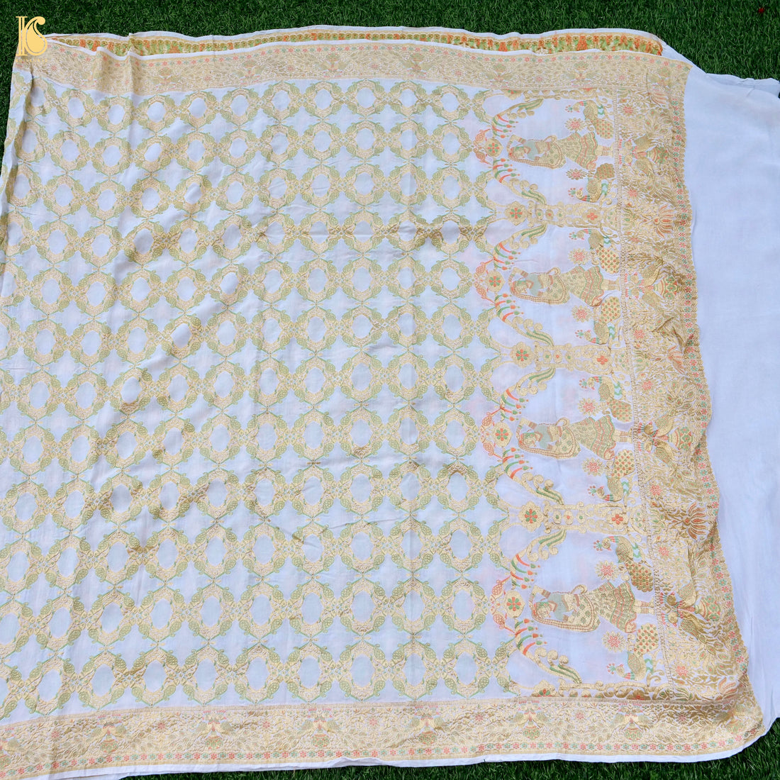 Georgette Silk Meenakari Banarasi Dupatta