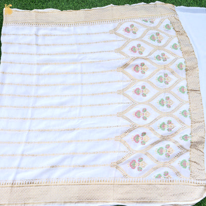 Banarasi Georgette Dupatta with Resham Embroidery