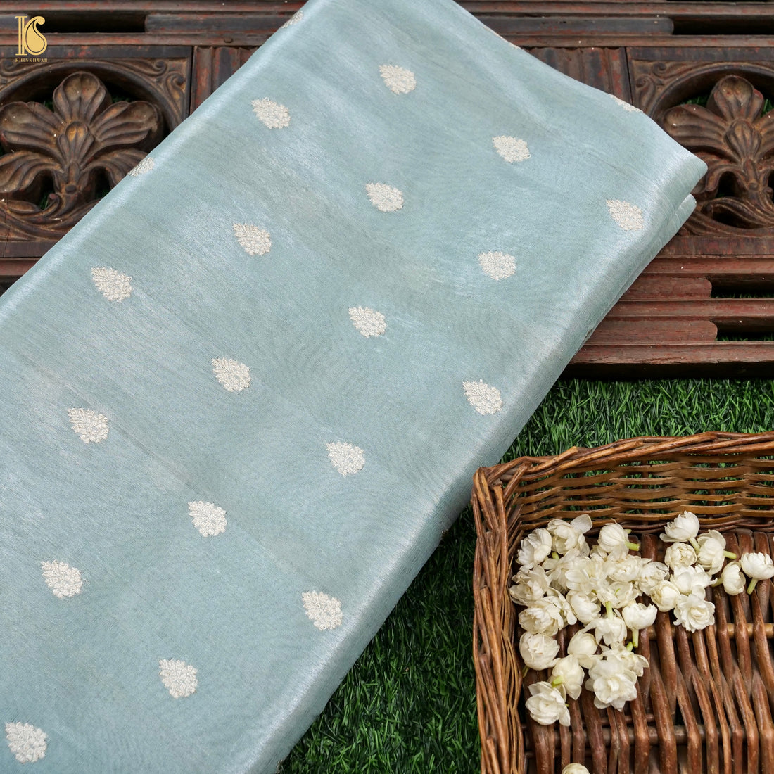 Rekha - Pure Tissue Silk Handwoven Banarasi Saree