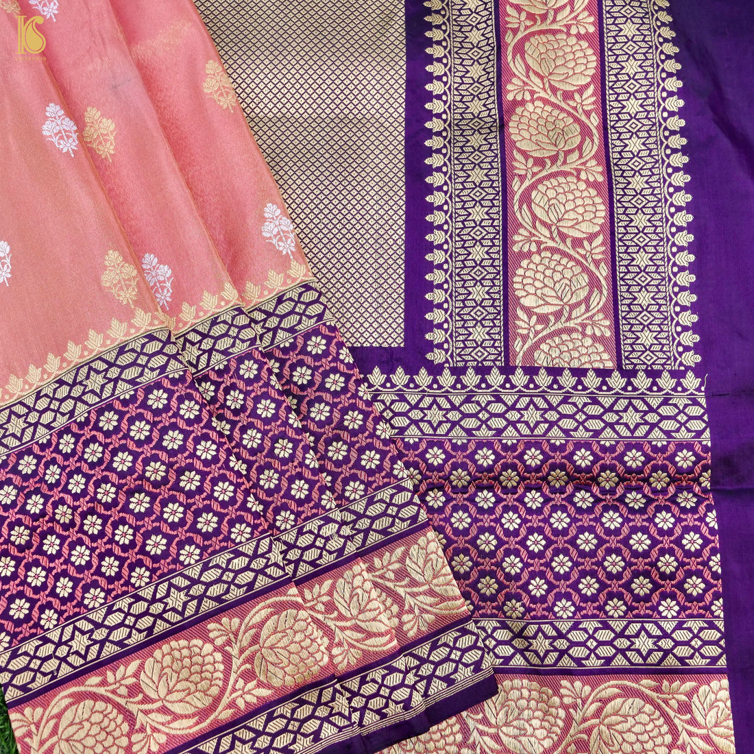Rekha - Pure Tissue Silk Handwoven Banarasi Saree