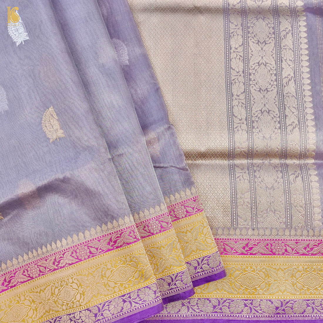 Rekha - Pure Tissue Silk Handwoven Banarasi Saree