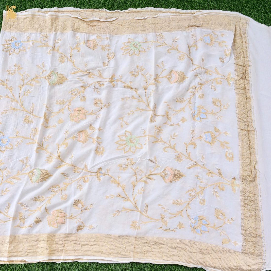 Georgette Silk Meenakari Banarasi Dupatta