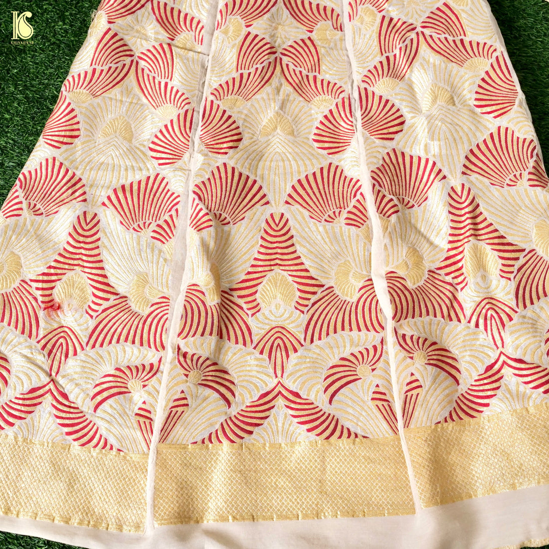 Banarasi Georgette Kalidar Lehenga