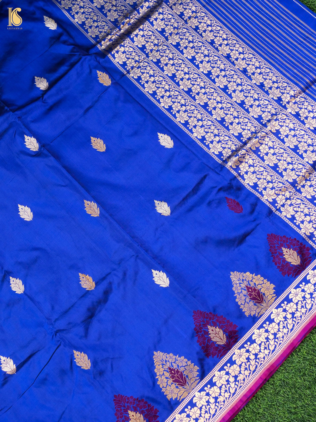 Handloom Banarasi Katan Silk Kadwa Saree