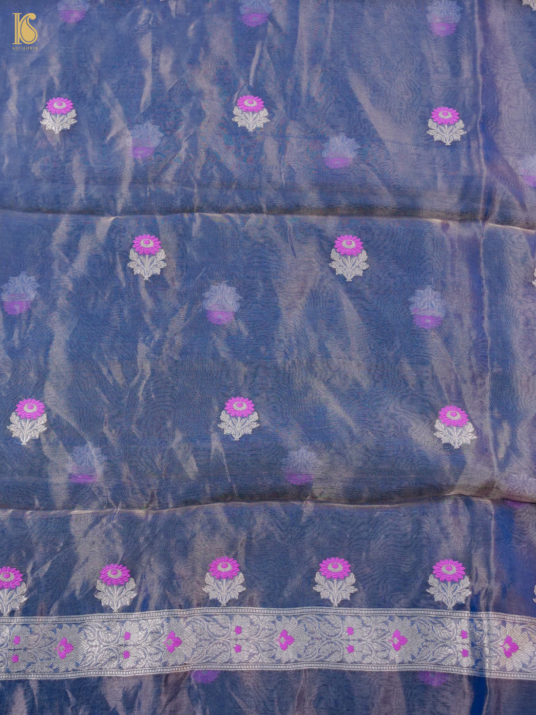 Handloom Banarasi Tissue Silk Suit Fabric