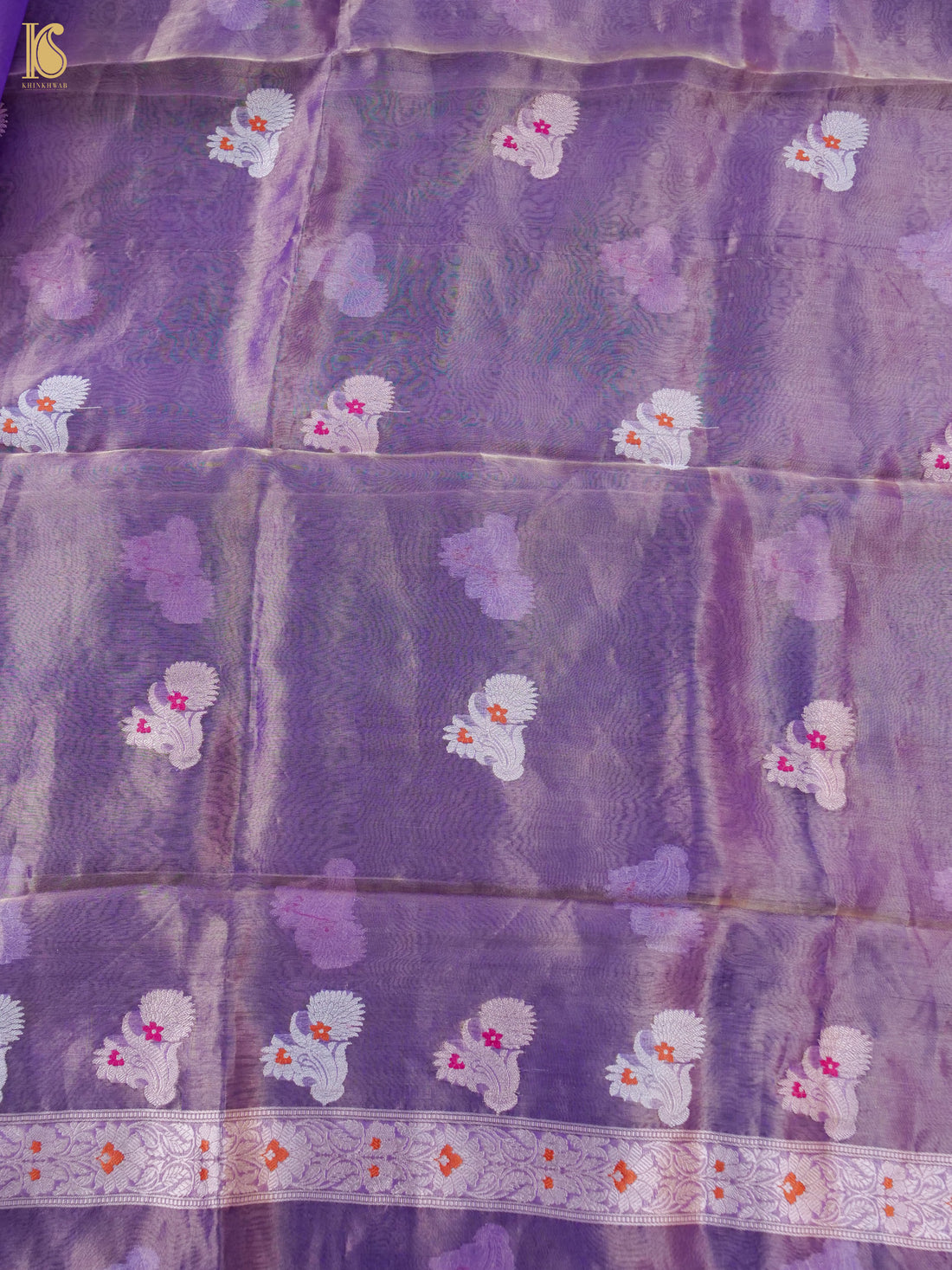 Handloom Banarasi Tissue Silk Suit Fabric