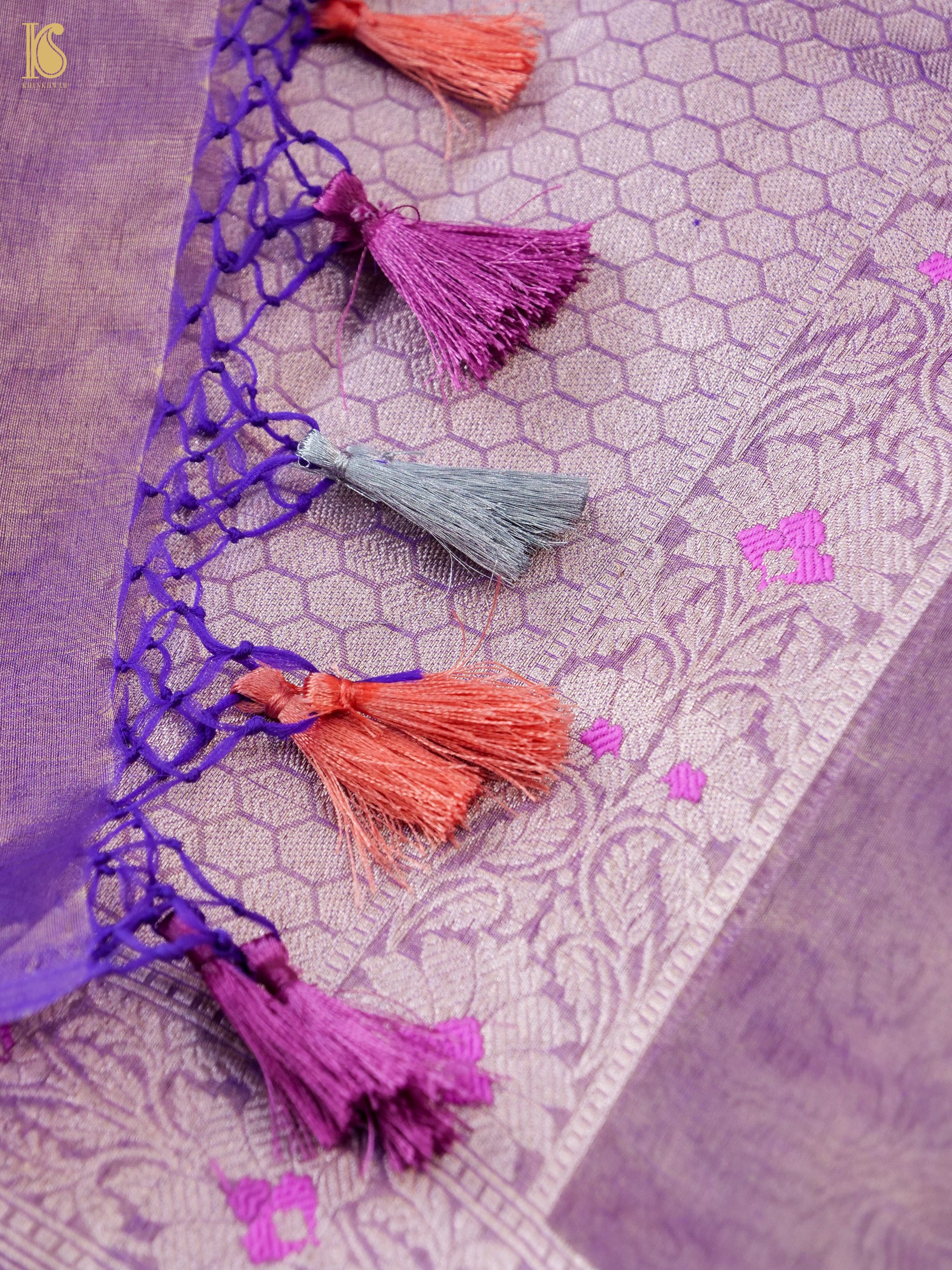 Handloom Banarasi Tissue Silk Suit Fabric
