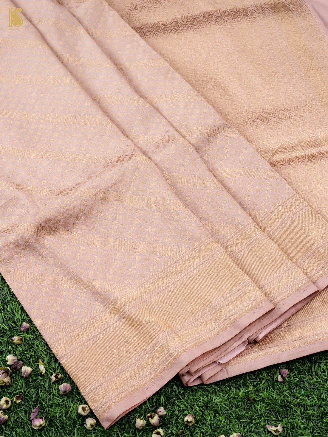 Handloom Banarasi Silk Zari Tanchoi Saree