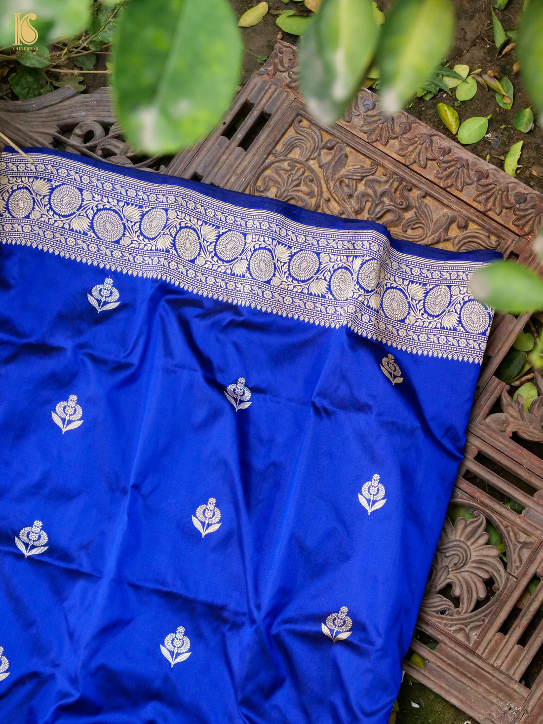 Handloom Banarasi Katan Silk Kadwa Saree