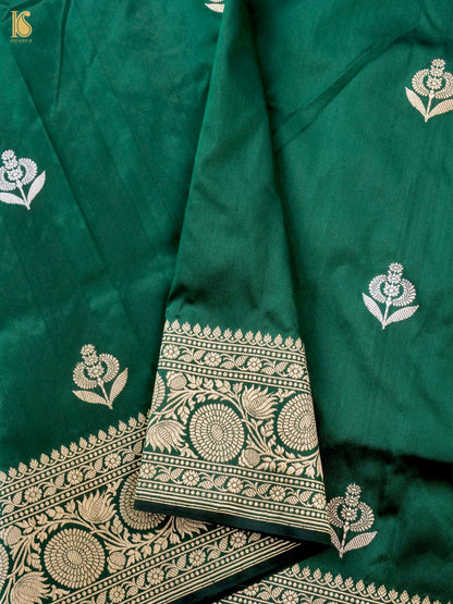 Handloom Banarasi Katan Silk Kadwa Saree