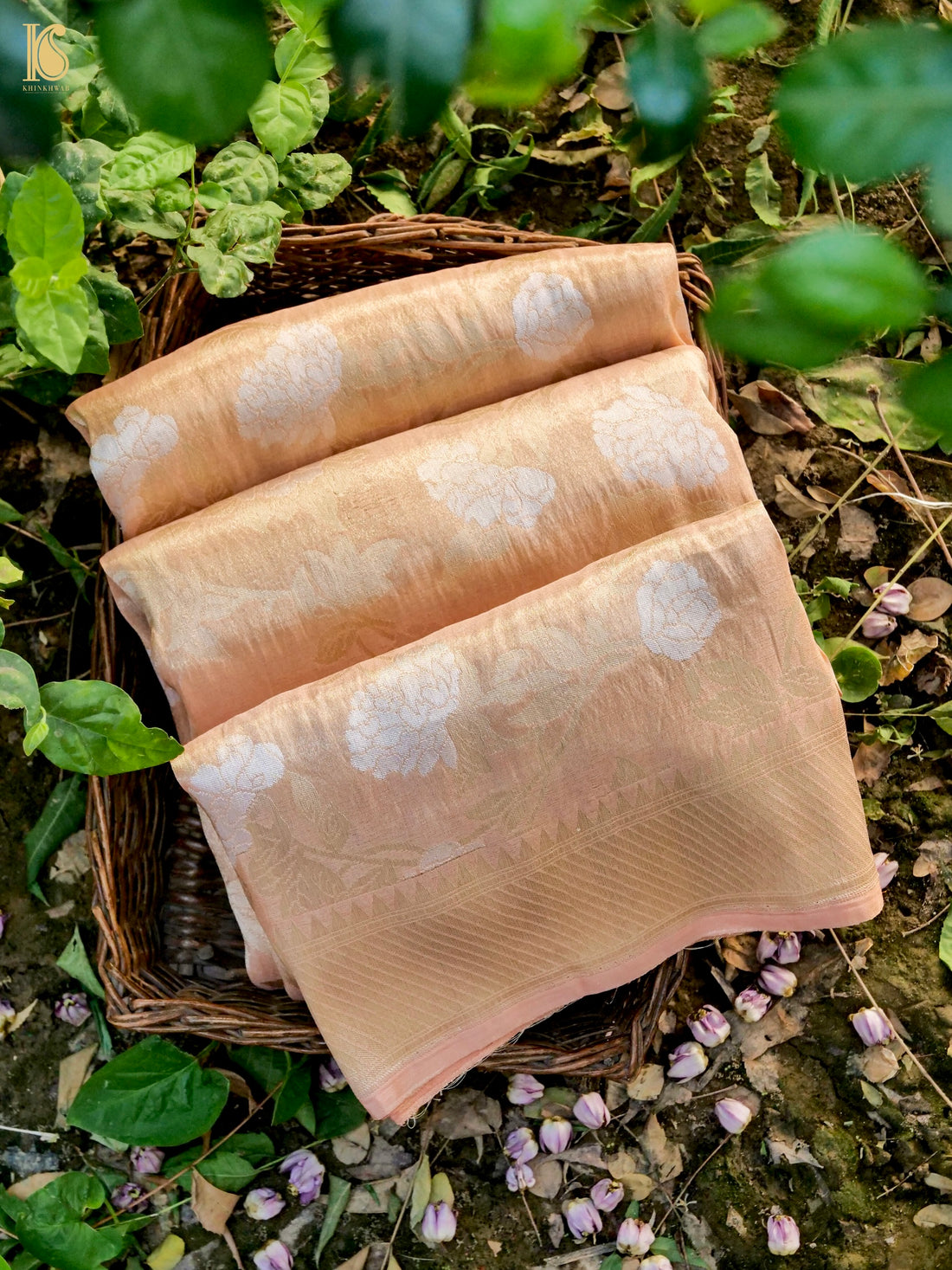 Handloom Banarasi Pure Tissue by Silk Jaal Saree