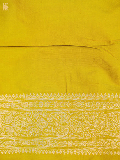 Handloom Banarasi Katan Silk Zari Tanchoi Saree