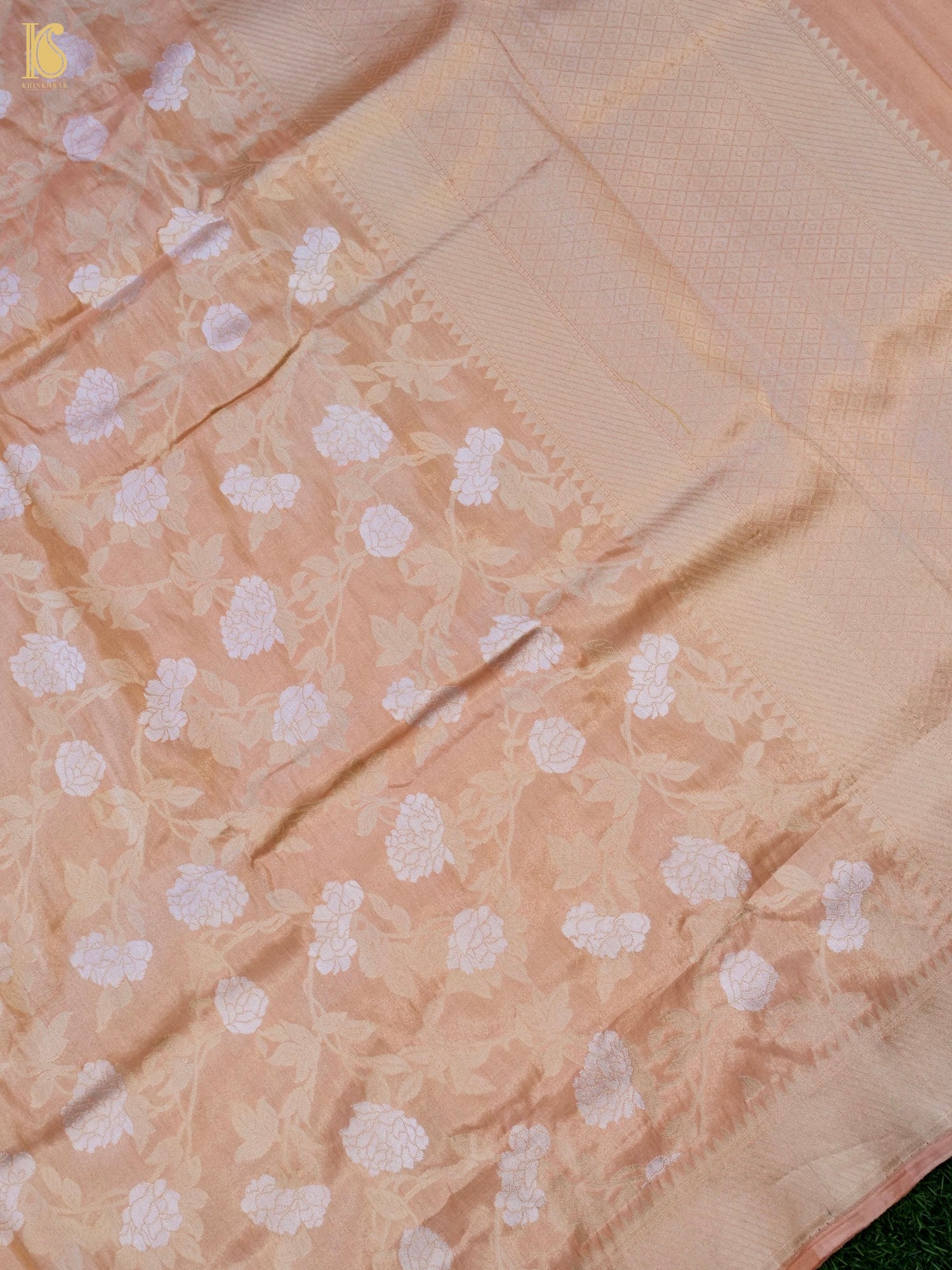 Handloom Banarasi Pure Tissue by Silk Jaal Saree
