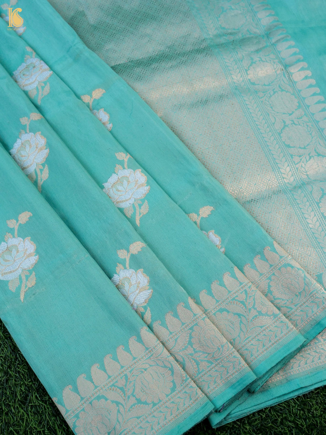 Handloom Banarasi Pure Tissue by Silk Rose Saree