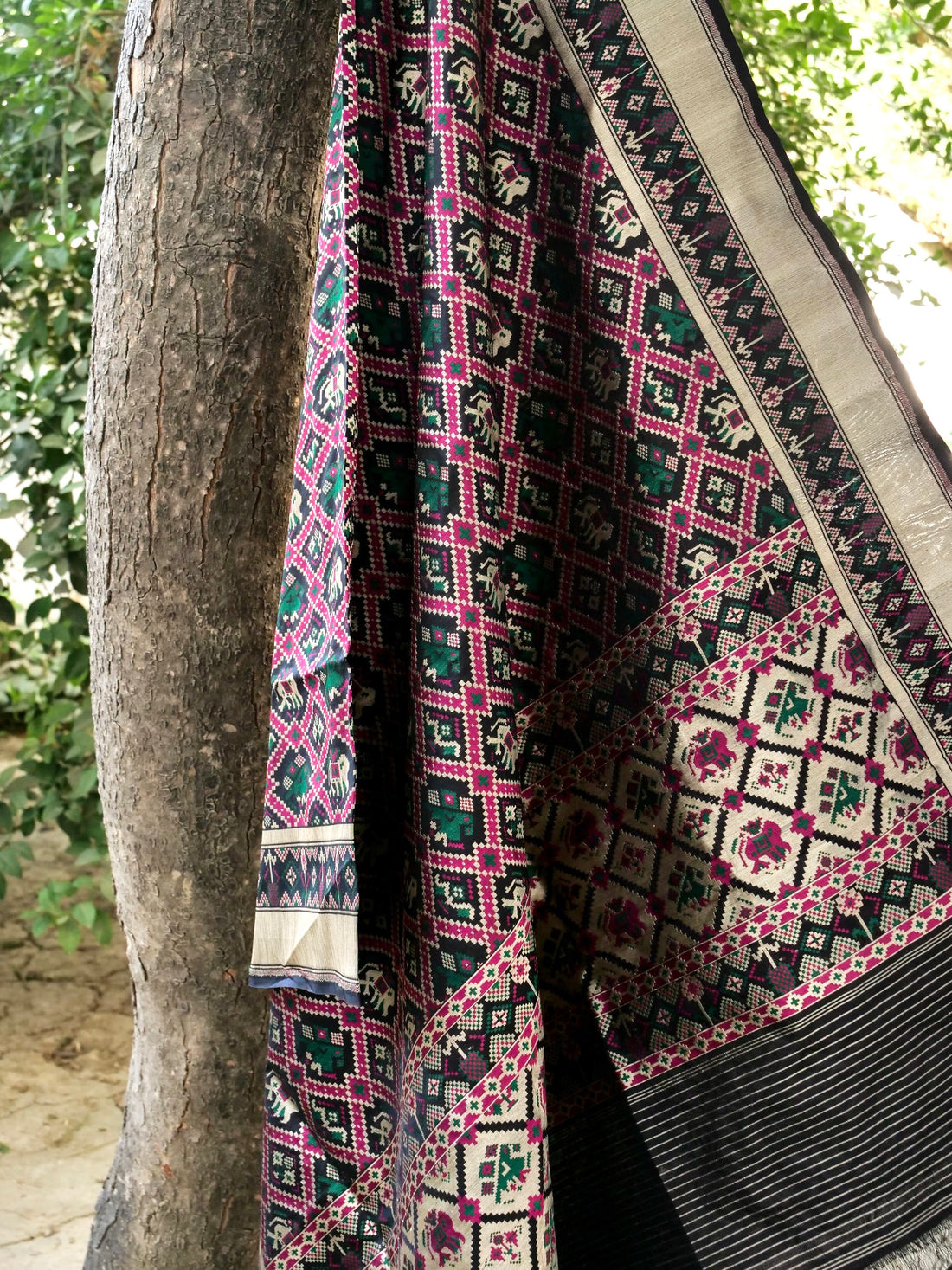 Handloom Banarasi Katan Silk Patola Dupatta