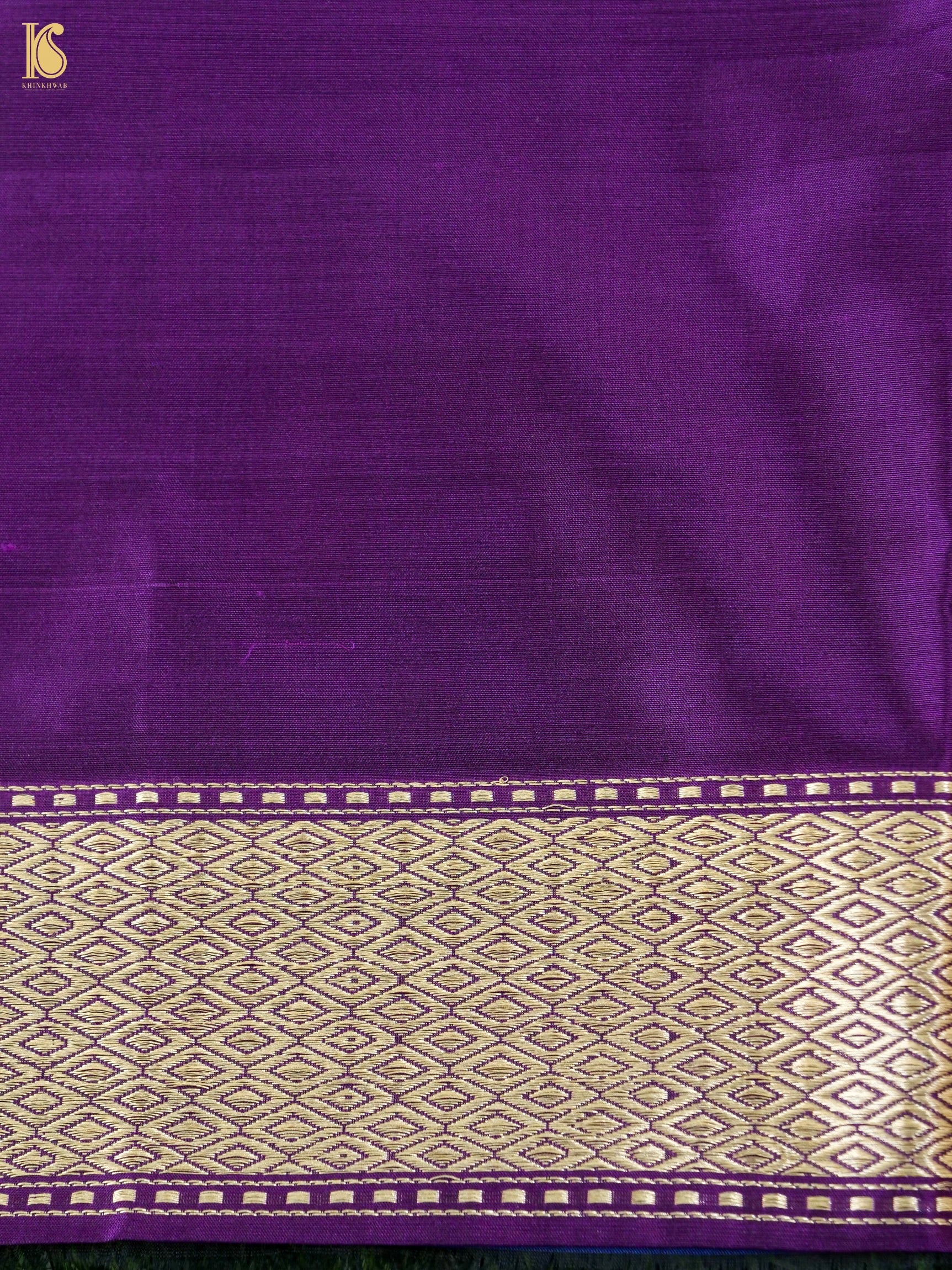 Handloom Banarasi Katan Silk Crane Saree