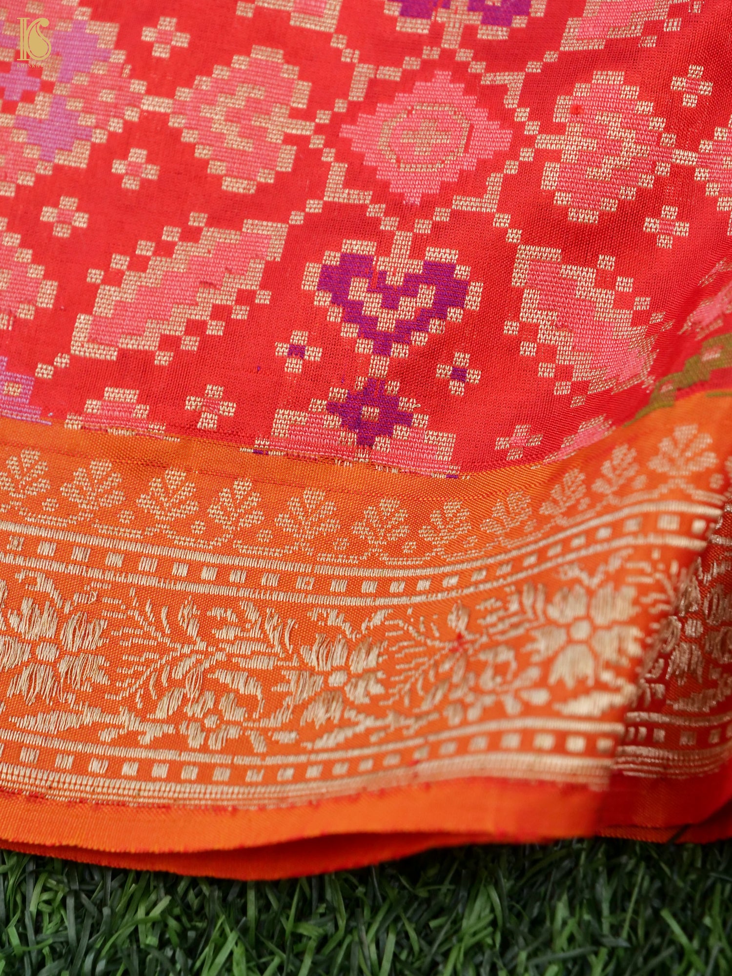 Handloom Banarasi Katan Silk Patola Dupatta
