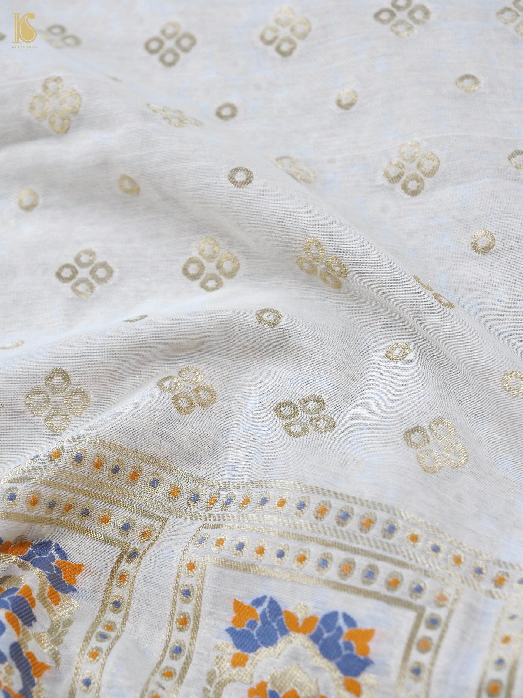 Cotton Silk Meenakari Banarasi Suit Set