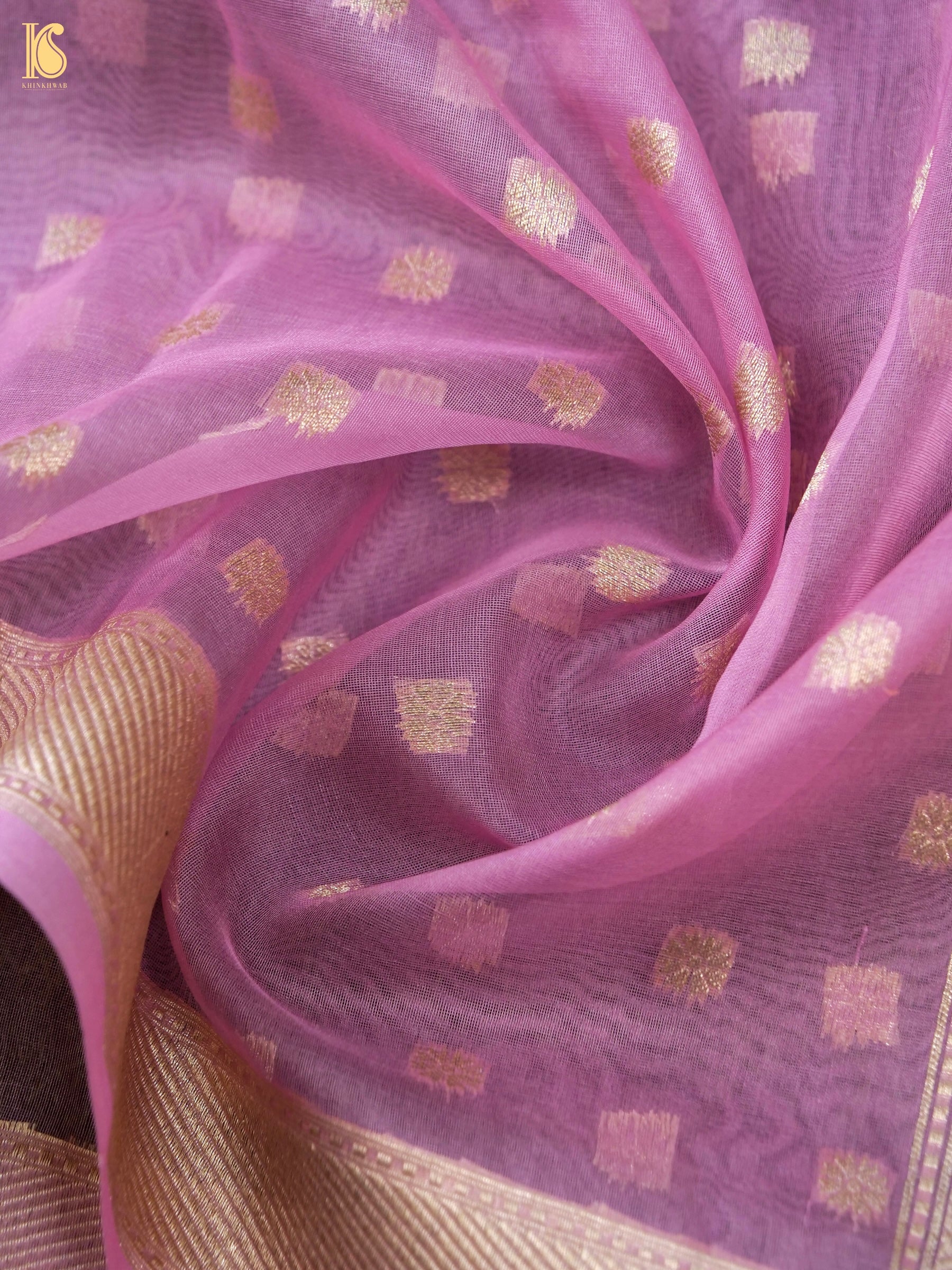 Handloom Banarasi Kora Silk Dupatta