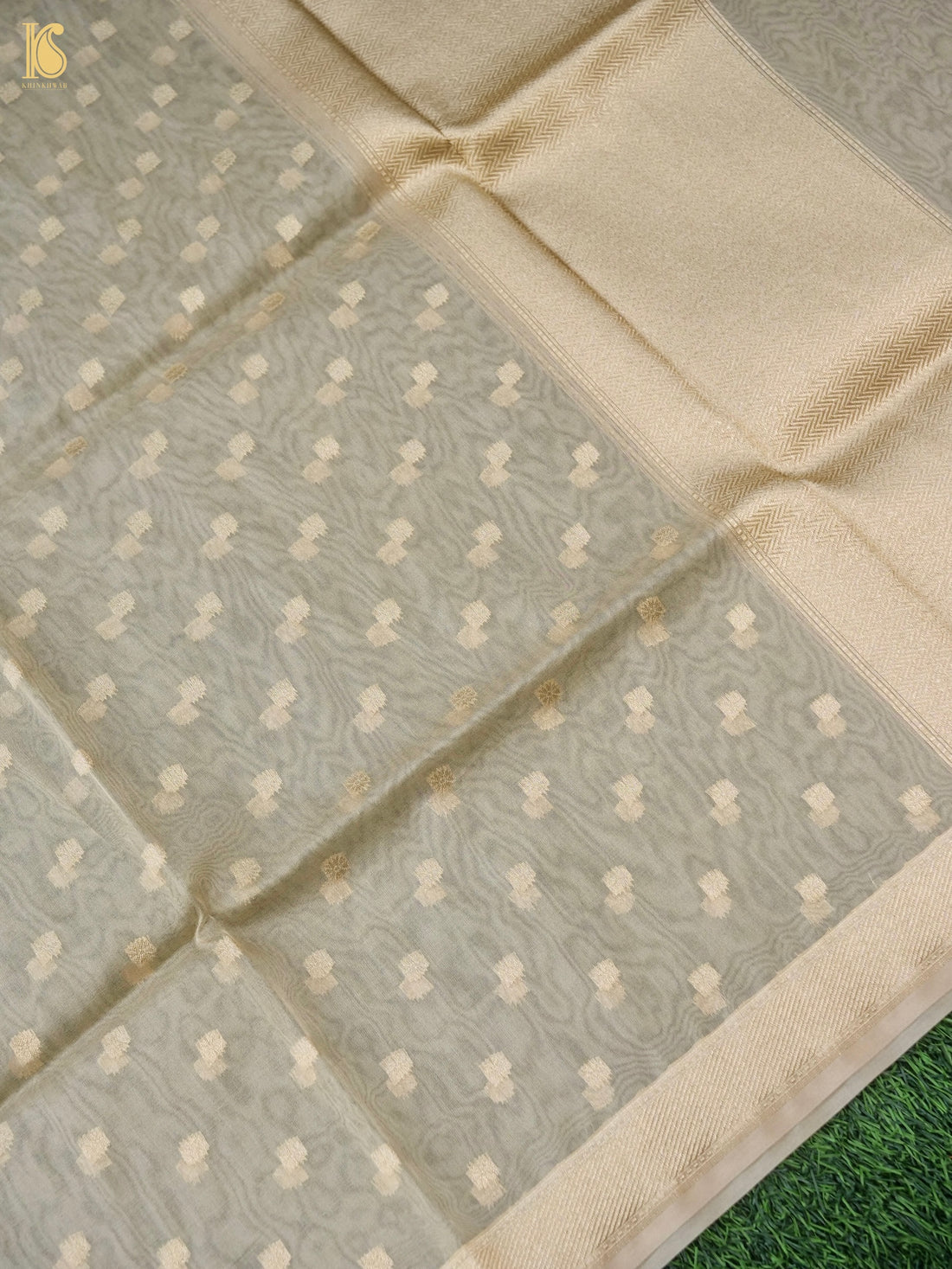 Handloom Banarasi Kora Silk Dupatta