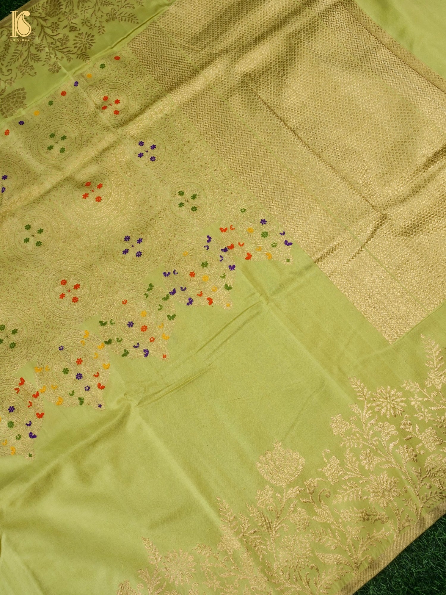 Banarasi Handloom Pure Katan Silk Kadwa Saree