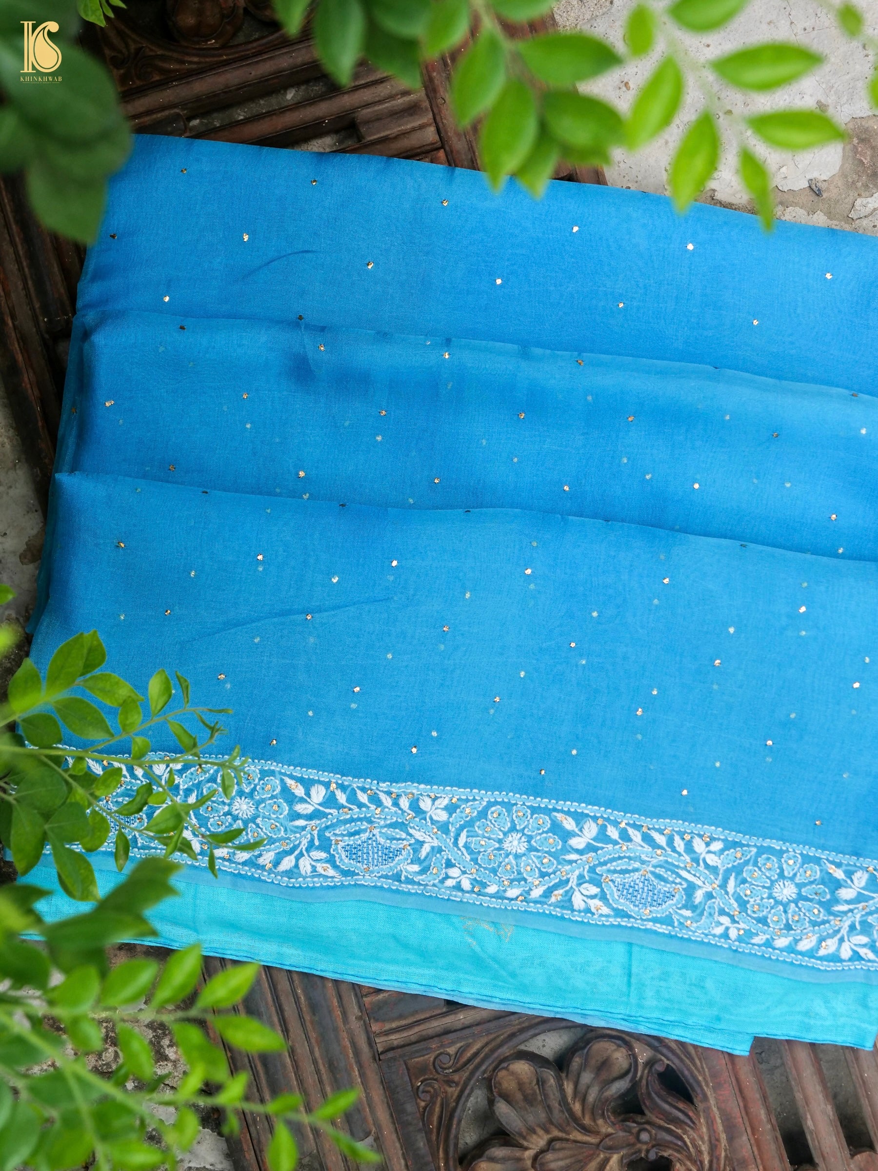 Chikankari Pure Organza Saree