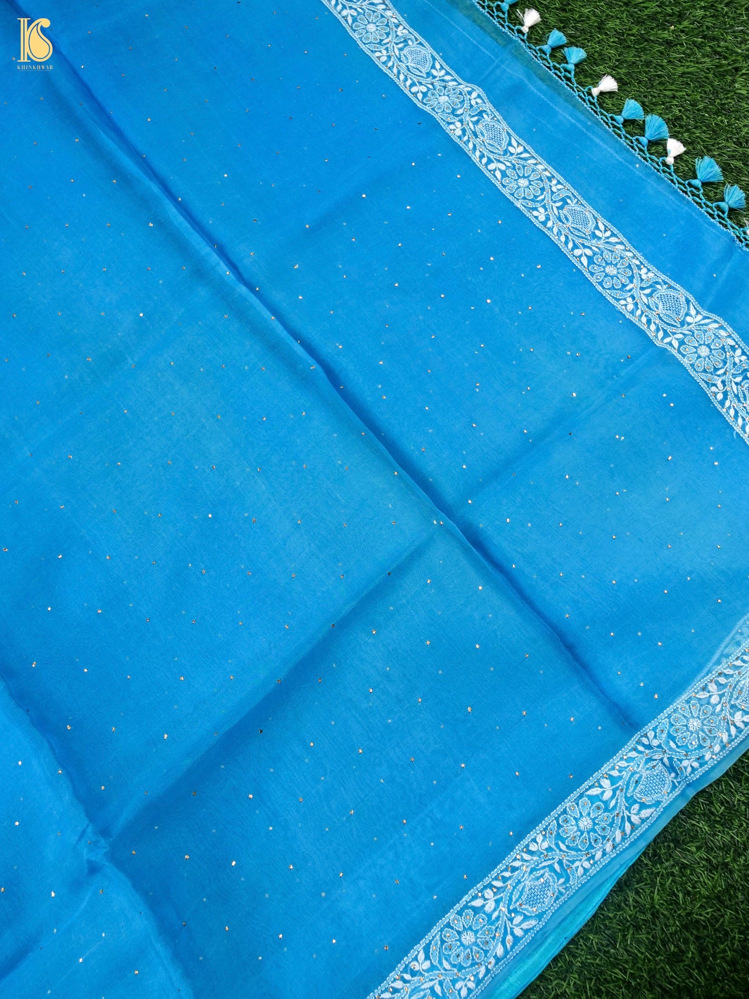 Chikankari Pure Organza Saree