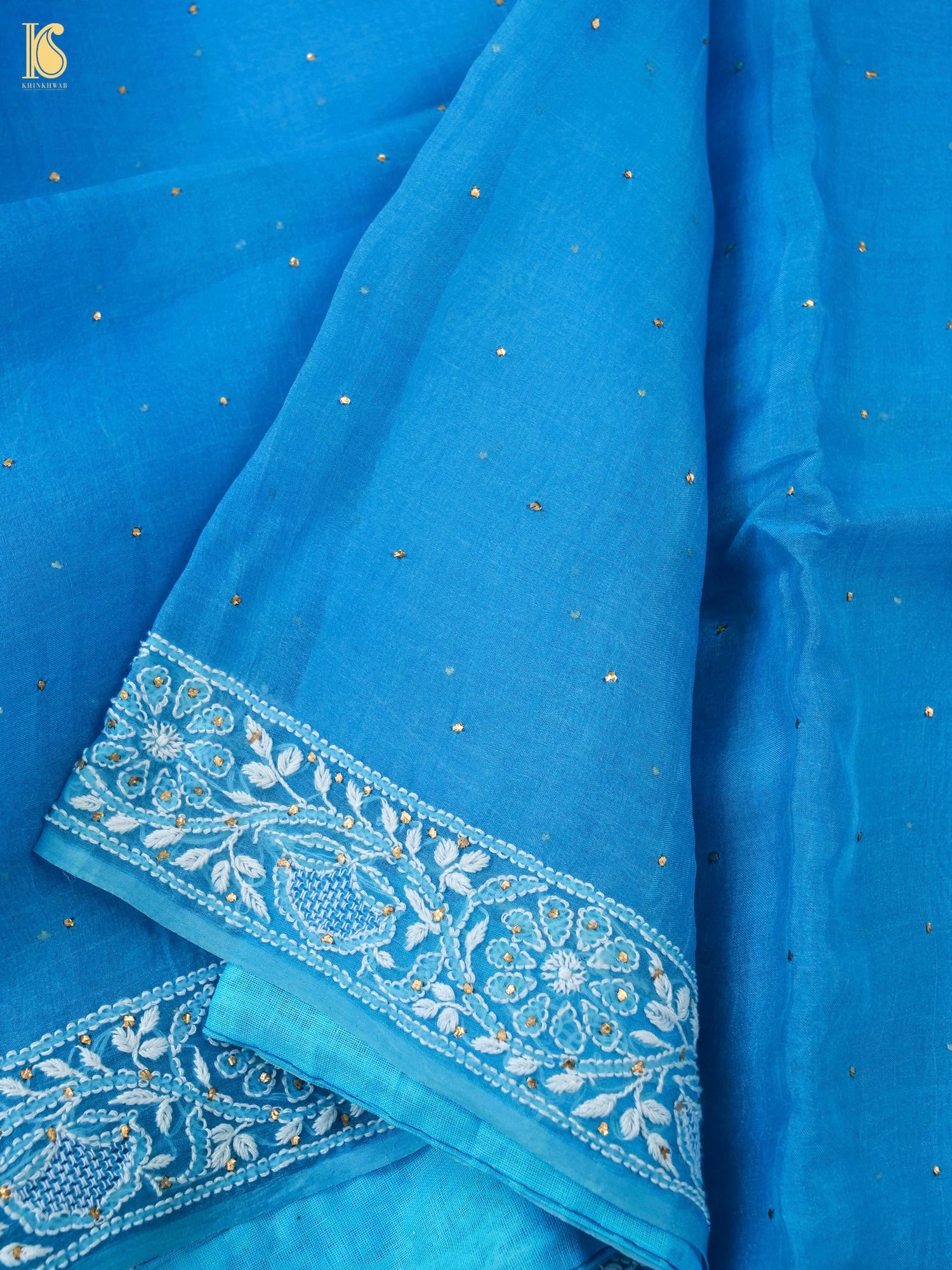 Chikankari Pure Organza Saree