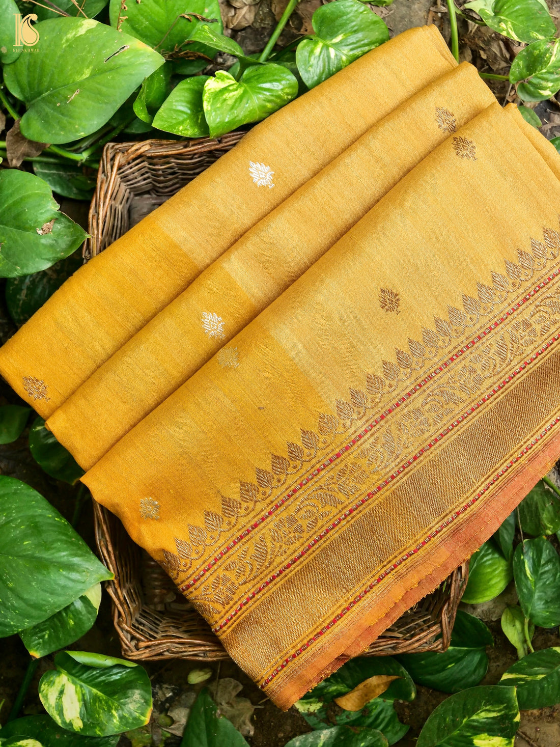 Pure Muslin Cotton Handloom Banarasi Saree