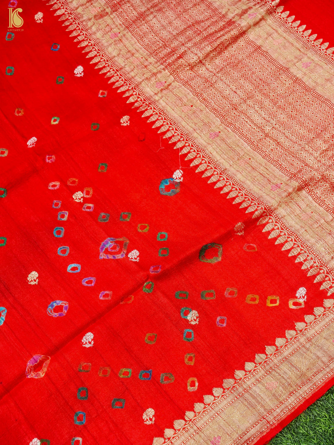 Tussar Georgette Handloom Banarasi Saree