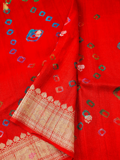 Tussar Georgette Handloom Banarasi Saree