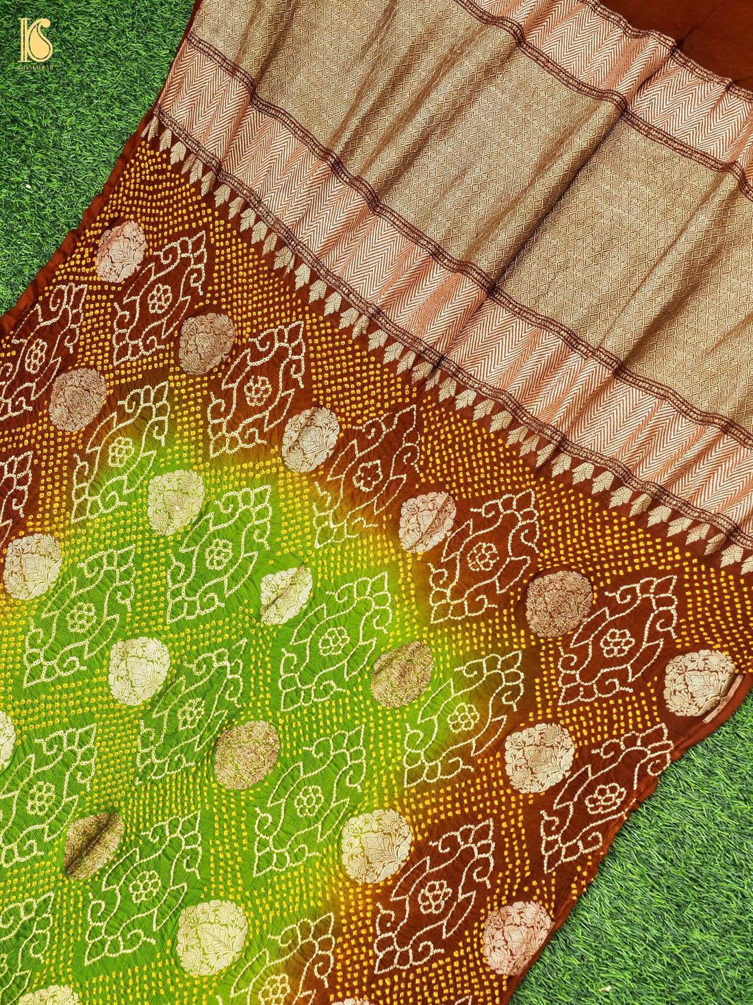 Banarasi Georgette Bandhani Saree