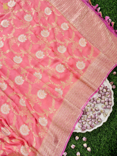 Georgette Banarasi Jaal Dupatta