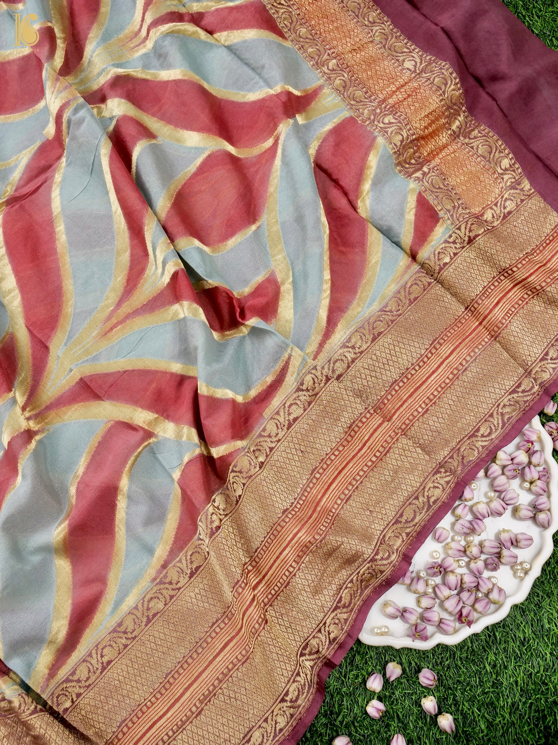 Georgette Handloom Banarasi Dupatta