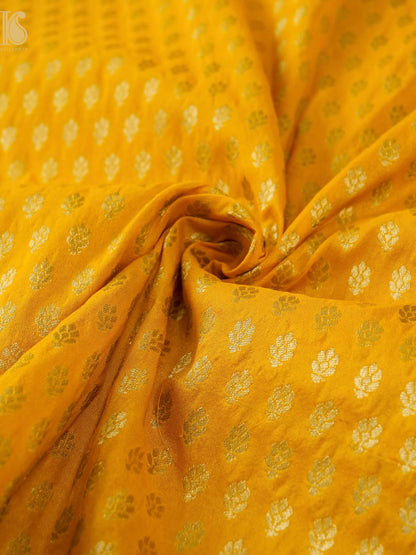 Pure Katan Silk Banarasi Fabric