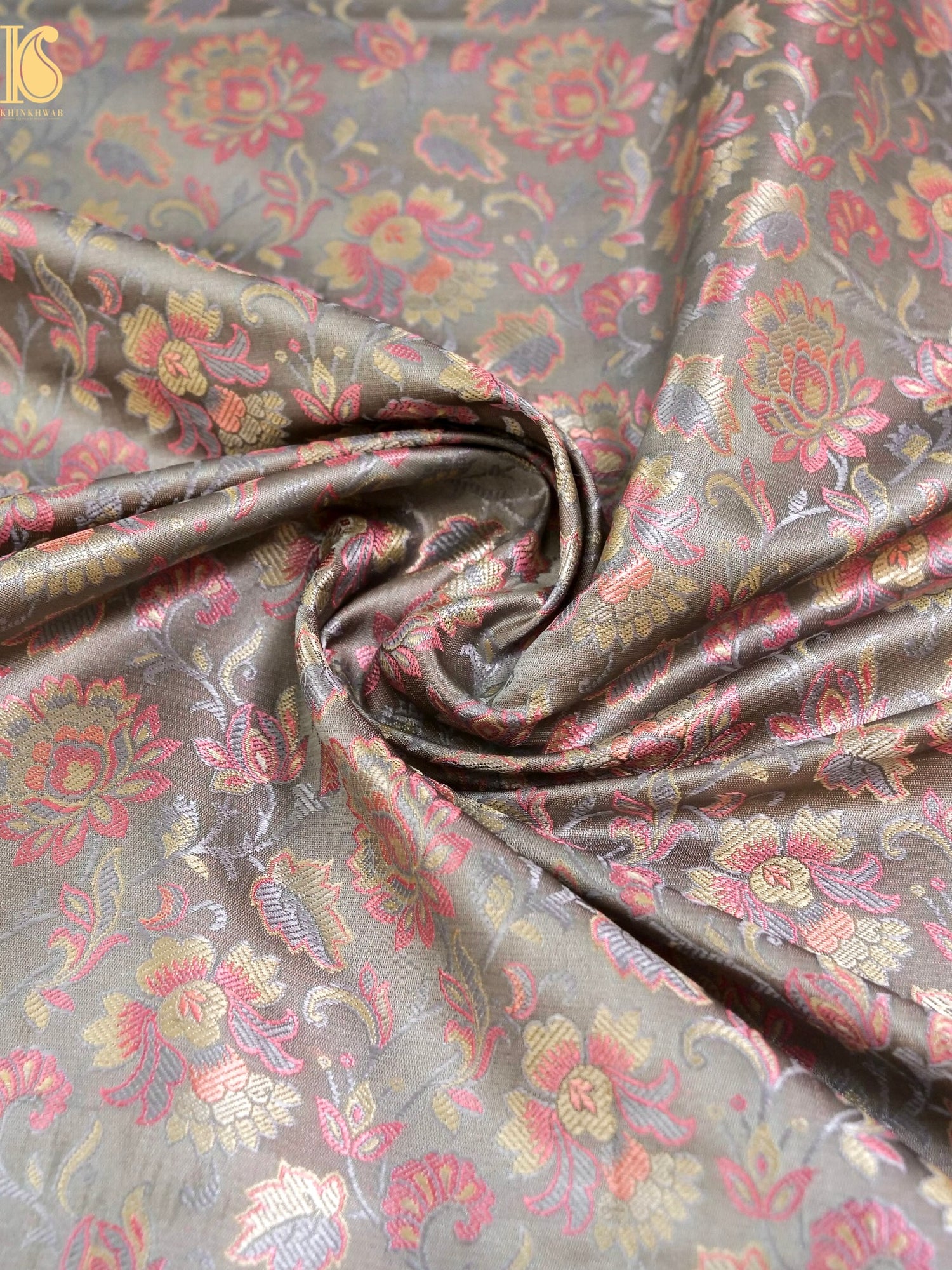 Banarasi Semi Silk Fabric