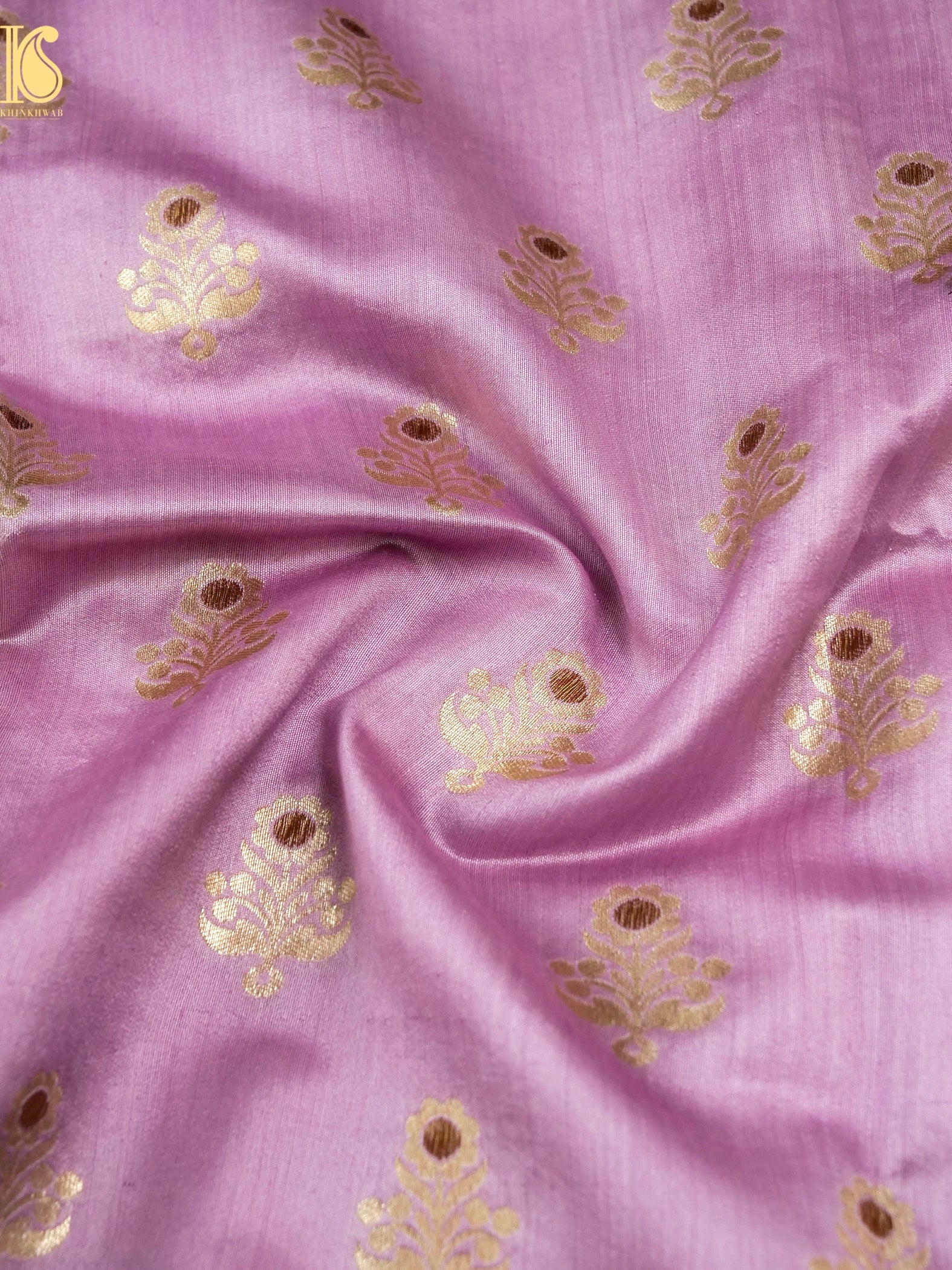 Moonga Silk Handloom Banarasi Fabric