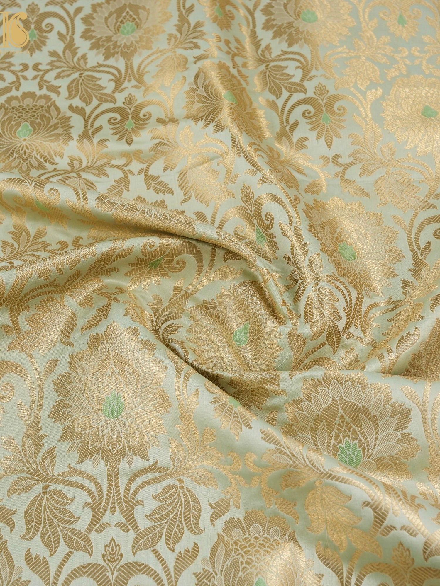 Banarasi Semi Silk Brocade Fabric