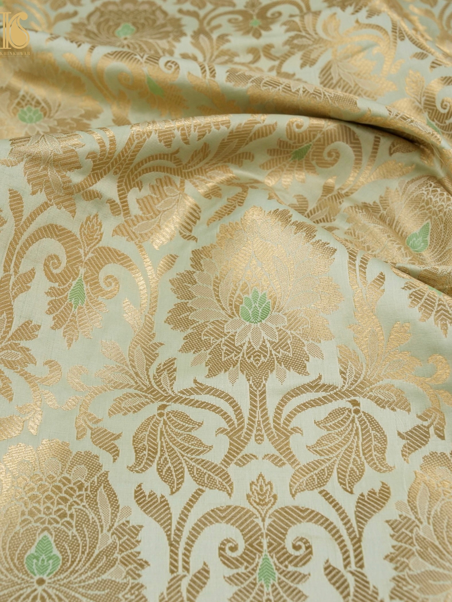 Banarasi Semi Silk Brocade Fabric