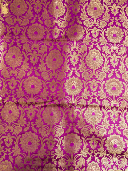 Banarasi Semi Silk Brocade Fabric